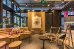 Woodland | Oil And Acrylic Painting in Paintings by Valero Doval | Moxy Seattle Downtown in Seattle. Item made of synthetic