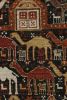 Rug & Kilim’s Tribal rug in Black with Red, Gold-Brown | Area Rug in Rugs by Rug and Kilim