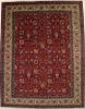 Semi Antique Red Traditional 10' x 13' Tabriz Persian Rug | Area Rug in Rugs by Magic Rugs. Item made of wool works with traditional style