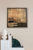 "red dunes" (sold) | Mixed Media in Paintings by VISCERAL HOME STUDIO. Item compatible with boho and mid century modern style