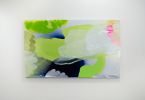 Greener than Green | Oil And Acrylic Painting in Paintings by Claire Desjardins. Item made of canvas with synthetic