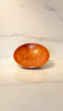 Pear Wood Bowl with Emerald Resin | Hand-Turned | Decorative Bowl in Decorative Objects by Holzkunst Samuel Meisinger. Item composed of wood compatible with art deco and modern style