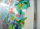 So Much Garden | Oil And Acrylic Painting in Paintings by Claire Desjardins. Item made of canvas