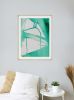 Spring 7, Giclée (Open Edition) | Prints by Kim Powell Art. Item composed of paper in minimalism or contemporary style