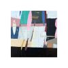 'Falling Up And Down' | Mixed Media in Paintings by Jason Zahn. Item composed of birch wood compatible with contemporary and modern style