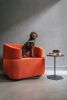 Minio Swivel  Orange Armchair | Chairs by LAGU. Item composed of fabric