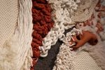 Wall Tapestry Tide of Changes | Wall Hangings by Yulia Tishchenko. Item made of wood & cotton compatible with contemporary and country & farmhouse style