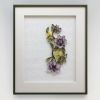 Pearl Grace on-edge paper on wallpaper | Wall Sculpture in Wall Hangings by JUDiTH+ROLFE. Item composed of paper compatible with boho and contemporary style