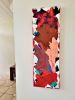 Red Tones | Oil And Acrylic Painting in Paintings by Swann Freslon. Item composed of canvas & synthetic