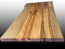 Live Edge Elm Desk with Copper Inlay | Tables by Natural Wood Edge Creations by Rick Griggs. Item made of wood with copper