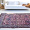 Rare Purple Antique Persian Tabriz Rug | Area Rug in Rugs by The Loom House