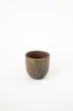 Rust Stoneware Espresso Coffee Cup | Drinkware by Creating Comfort Lab. Item composed of stoneware