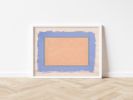 "Cornflower" Blue Minimalist Abstract Art Print | Prints by Emily Keating Snyder. Item composed of paper in minimalism or contemporary style