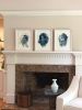 Afterglow Triptych | Mixed Media by Ann Holsberry. Item composed of paper and synthetic