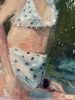 Crest Of A Wave | Oil And Acrylic Painting in Paintings by Julia Lawing Fine Art. Item made of canvas & synthetic