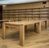 Solid Oak Reading Library Tables | Conference Table in Tables by möbius objects | Central Library in Calgary. Item made of oak wood