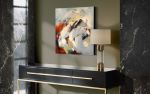 When Waters Dance | Mixed Media by AnnMarie LeBlanc. Item made of canvas works with contemporary & modern style