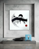 FRAMEWORK No.6: Harmonic Horizons $85+ | Prints by Sean Cottman Art. Item made of wood with canvas works with minimalism & mid century modern style