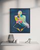 Jared | Oil And Acrylic Painting in Paintings by Jacque Price. Item composed of canvas compatible with boho and contemporary style