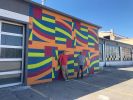 Granary Mural | Street Murals by Josh Scheuerman. Item made of synthetic