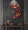 Oversized Multicolor Acrylic Metal Wall Art: Abstract Home D | Sculptures by Sarmal Design. Item composed of metal in mid century modern or contemporary style