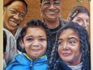 The Selfie mural | Street Murals by Anat Ronen | Third Ward Multi-Services Center in Houston