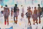 Singapore Blur VII | Prints by Sven Pfrommer. Item made of canvas works with urban style