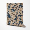 Rubbery Leaf Wallpaper | Wall Treatments by Patricia Braune. Item composed of paper
