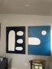 Flower Bloom and Reflection II | Oil And Acrylic Painting in Paintings by Kerry Campbell. Item made of canvas