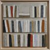 Livre apres livre | Oil And Acrylic Painting in Paintings by Sophie DUMONT.. Item made of wood & canvas compatible with minimalism and contemporary style