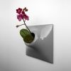 Modern Ceramic Wallscape Planters - Pandemic Design Studio | Living Wall in Plants & Landscape by Pandemic Design Studio | Philadelphia in Philadelphia. Item made of ceramic works with mid century modern & modern style