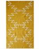 Mustard Cleo Handwoven Kilim Rug | Runner Rug in Rugs by Mumo Toronto. Item made of fabric