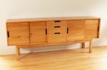 Mid Century Modern Sideboard | Storage by Simon Metz Woodworking. Item made of wood compatible with mid century modern and modern style