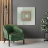 Minimal 27564 | Oil And Acrylic Painting in Paintings by Rica Belna. Item composed of canvas & synthetic
