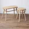 Double Bucket Stool | Chairs by Yvonne Mouser. Item made of oak wood