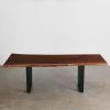 Custom Walnut Dining Table | Tables by Elko Hardwoods. Item made of walnut with steel