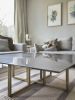 Kate Table | Coffee Table in Tables by Matriz Design | club house abril in Guillermo Hudson. Item made of metal with stone
