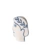 Ceramic Vase 'Artemis - Blue’ | Vases & Vessels by INI CERAMIQUE. Item made of ceramic works with minimalism & contemporary style