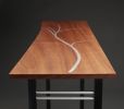 Miscanthus | Console Table in Tables by Carol Jackson Furniture. Item composed of wood & aluminum compatible with minimalism and contemporary style