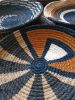 Set of 6 Woven Baskets Wall Decor | Decorative Plate in Decorative Objects by Sarmal Design. Item composed of bamboo and cotton in boho or mid century modern style