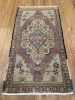 Hand-woven Turkish Rug Doormat| 1.9 x 3.4 | Small Rug in Rugs by Wool and Rug. Item composed of wool compatible with boho and contemporary style