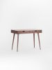HEIM - Walnut dressing table, small desk, mid century modern | Tables by Mo Woodwork. Item made of walnut works with minimalism & mid century modern style