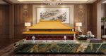 Forbidden City Supreme Harmony Mortise and Tenon Wood Model | Sculptures by Dynasty Artisan. Item made of wood works with contemporary & eclectic & maximalism style