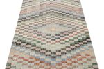 Vintage Zeki Müren Rug in Polychromatic Geometric Patterns | Area Rug in Rugs by Rug and Kilim