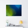 Green Ephemeral Glow 1061 | Prints in Paintings by Petra Trimmel. Item composed of wood and canvas