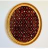 Framed Beaver Pelt | Wall Sculpture in Wall Hangings by Cassandra Smith. Item made of synthetic