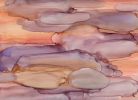 Sunlit Bay | Mixed Media in Paintings by Megan Spindler. Item composed of paper
