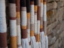Saturn N-01 | Macrame Wall Hanging in Wall Hangings by Dual Experimental Studio | Dido El Palmar in El Palmar de Vejer. Item composed of wood & linen compatible with country & farmhouse and industrial style