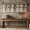 Handcrafted Boho Macrame Wall Hangings | Wall Hangings by Sarmal Design. Item composed of cotton and copper in boho or minimalism style