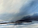 Windward - Moody seascape painting on canvas | Oil And Acrylic Painting in Paintings by Filomena Booth Fine Art. Item made of canvas works with contemporary & coastal style